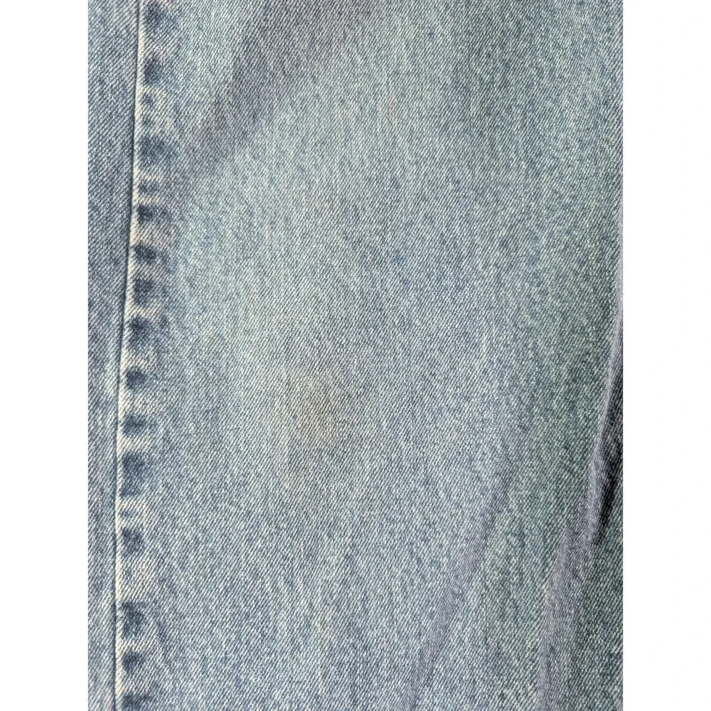 Levi's 505 Jeans Mens 38x32 Blue Denim Regular Fit Straight Leg Light Wash